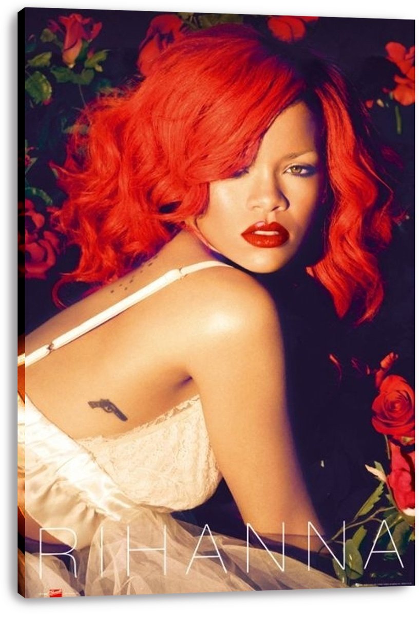 Rihanna Decorative Painting (paper and canvas) art poster printing print