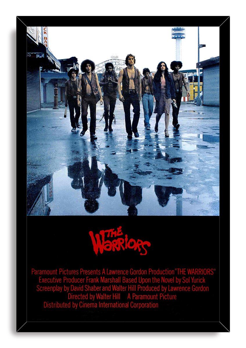 The Warriors Movie Decorative Painting (paper and canvas) art poster printing print