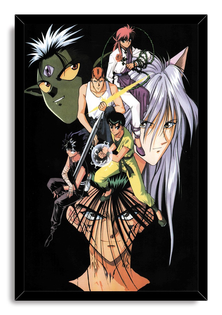 Yu Yu Hakusho Main Characters Decorative Painting (paper and canvas) art poster printing print