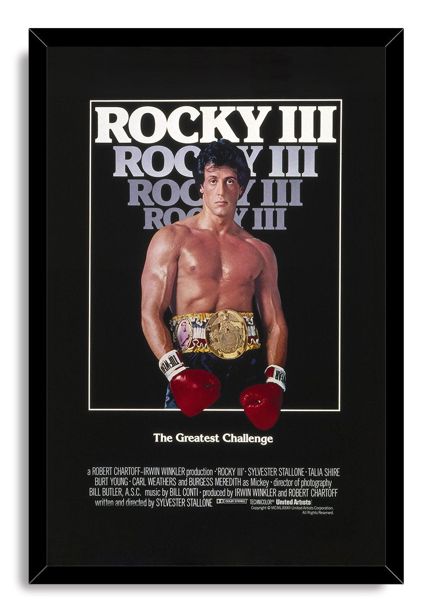 Rocky III Sylvester Stallone Decorative Painting (paper and canvas) art poster printing print