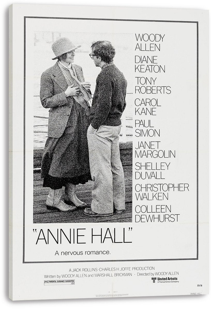 Annie Hall Movie Decorative Painting (paper and canvas) art poster printing print
