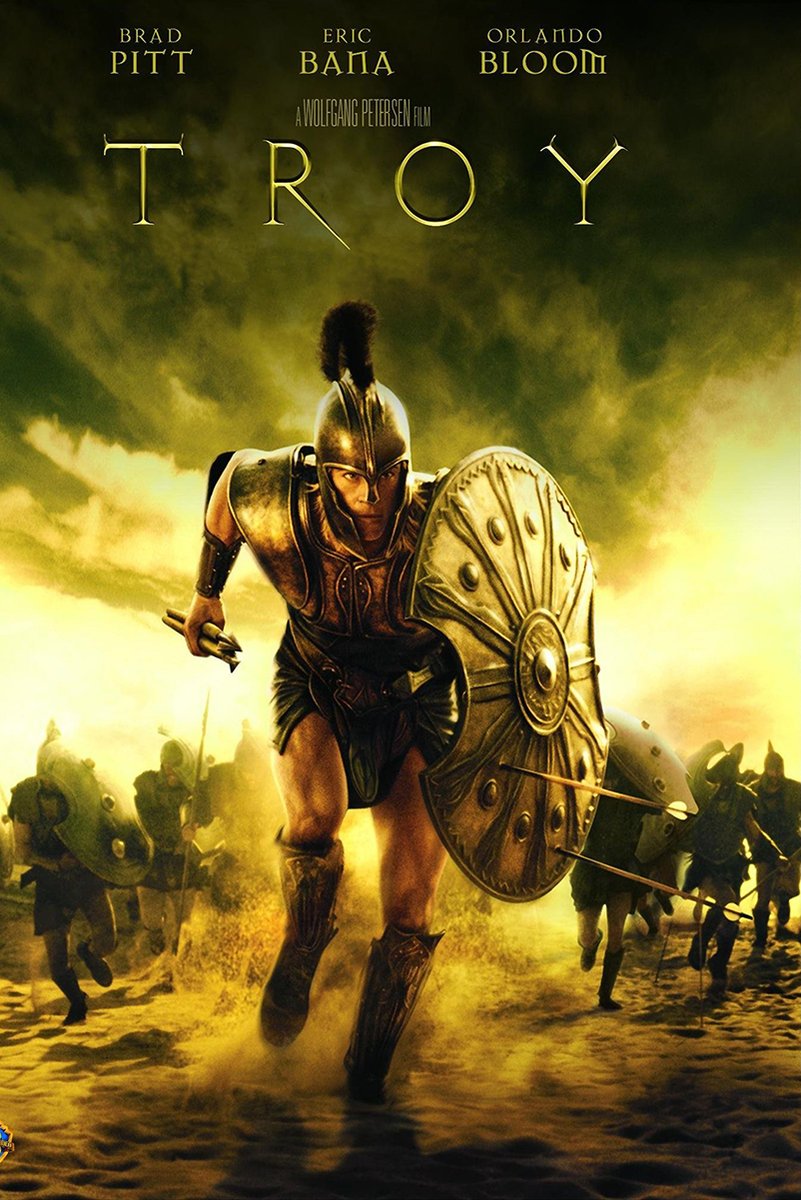 Troy Movie Achilles Warrior Decorative Painting (paper and canvas) art poster printing print
