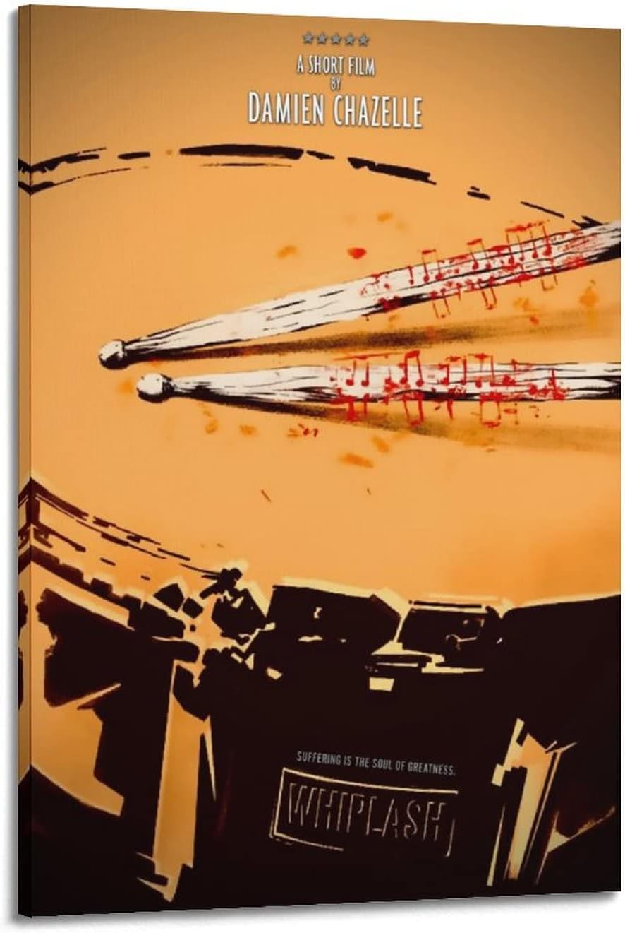 Whiplash Poster Movie (Paper and Canvas) Art Poster Printing Print