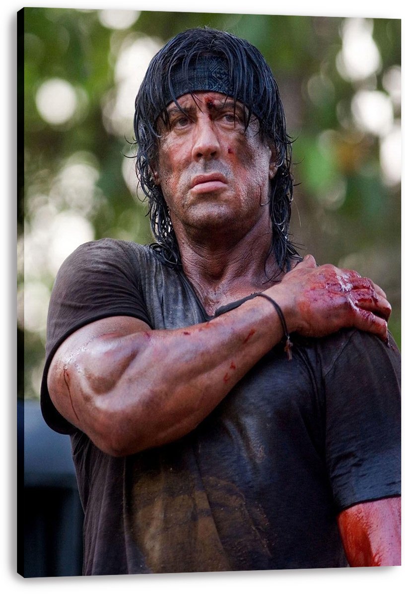 Rambo Sylvester Stallone Decorative Painting (paper and canvas) art poster printing print