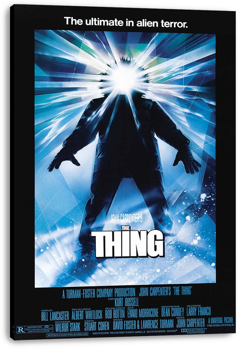 John Carpenter's The Thing Movie Poster Decorative Painting (paper and canvas) art poster printing print