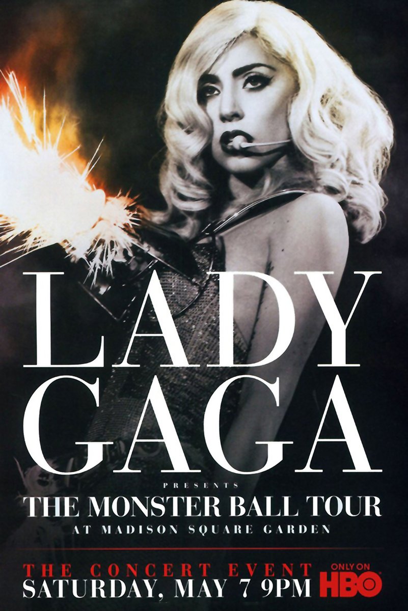 Lady Gaga Decorative Painting (paper and canvas) art poster printing print