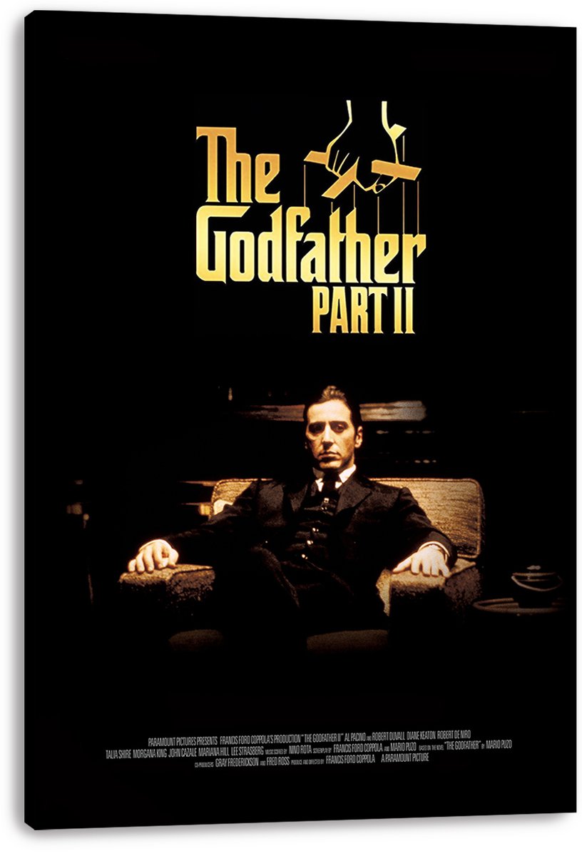 The Godfather Part II Michael Corleone Decorative Painting (paper and canvas) art poster printing print