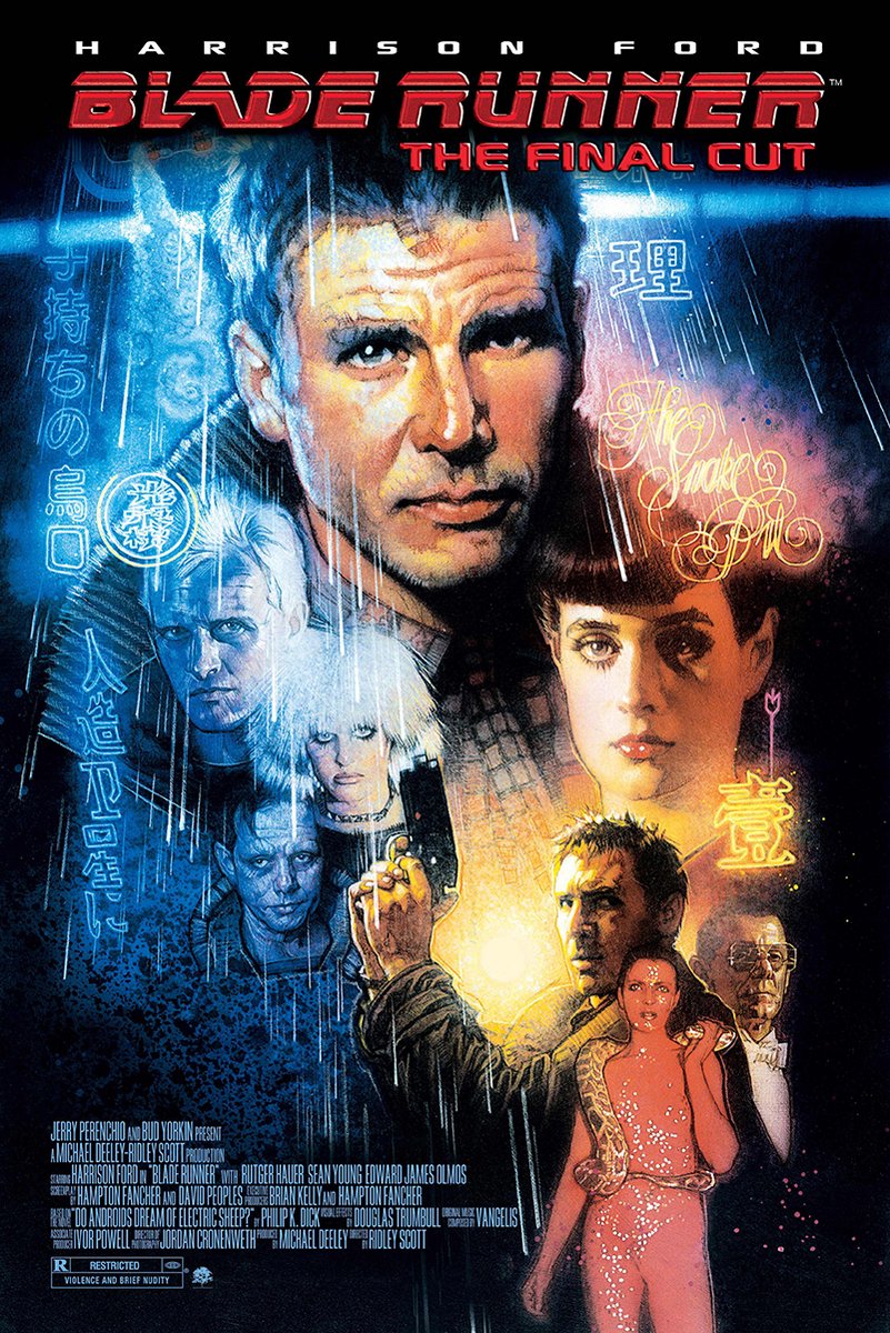 Blade Runner: The Final Cut Decorative Painting (paper and canvas) art poster printing print