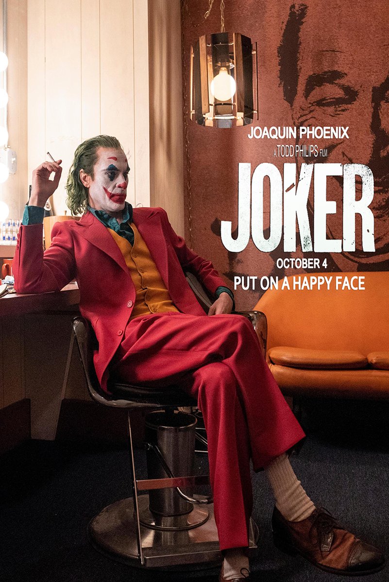 Joker Joaquin Phoenix Decorative Painting (paper and canvas) art poster printing print