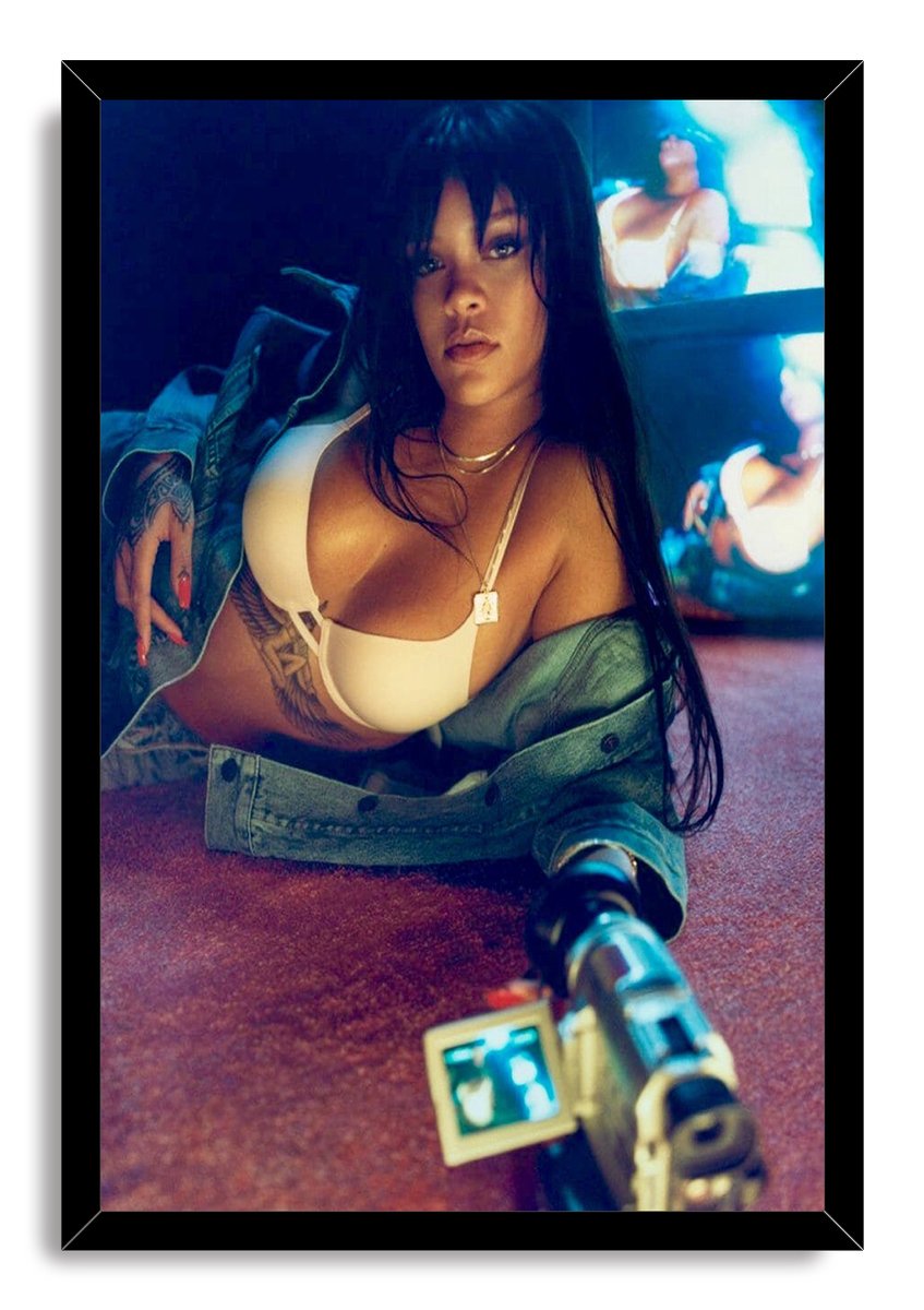 Rihanna Decorative Painting (paper and canvas) art poster printing print
