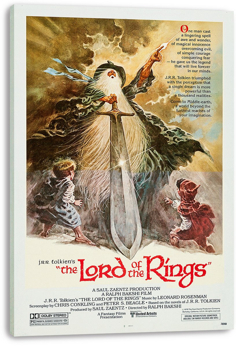 Lord of the Rings Gandalf Decorative Painting (paper and canvas) art poster printing print