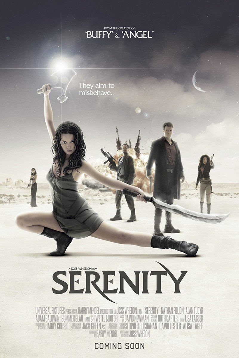 Serenity Movie Characters Decorative Painting (paper and canvas) art poster printing print