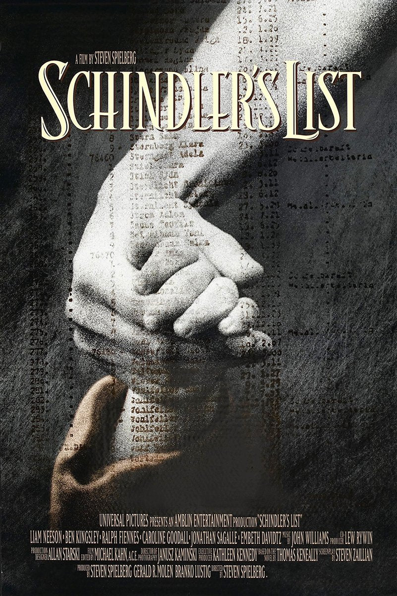 Schindler's List Decorative Painting (paper and canvas) art poster printing print