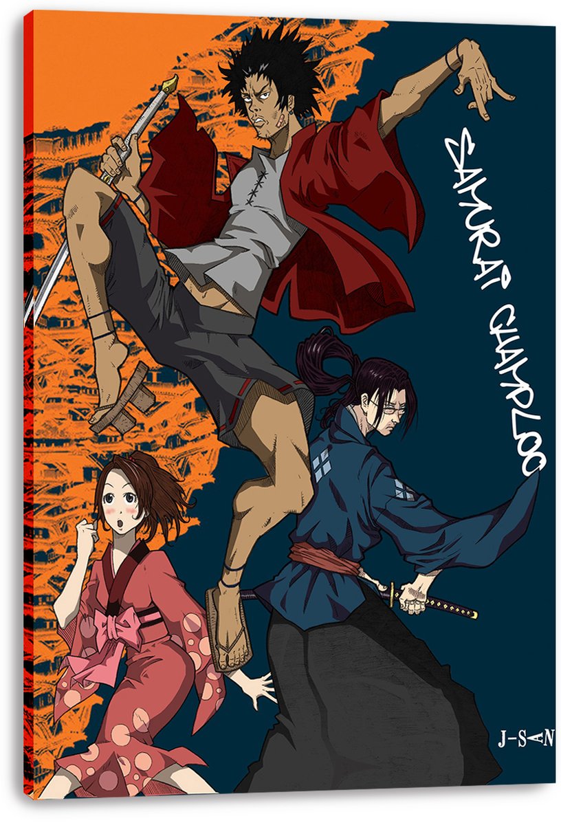Samurai Champloo Decorative Painting (paper and canvas) art poster printing print