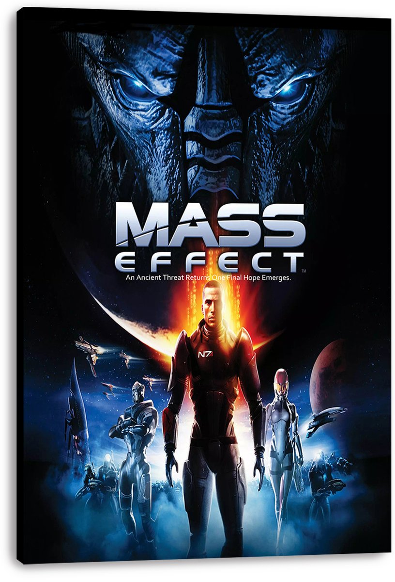 Mass Effect Sci-Fi Game Decorative Painting (paper and canvas) art poster printing print