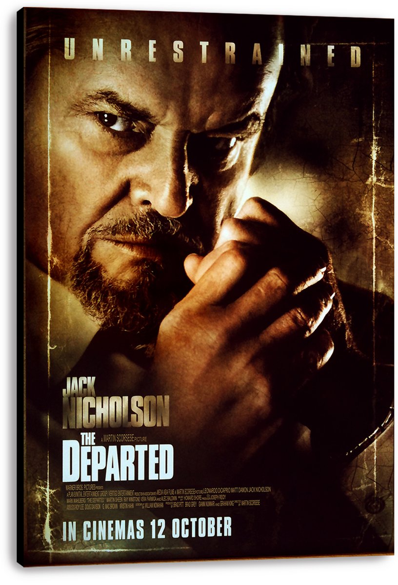 Jack Nicholson The Departed Decorative Painting (paper and canvas) art poster printing print