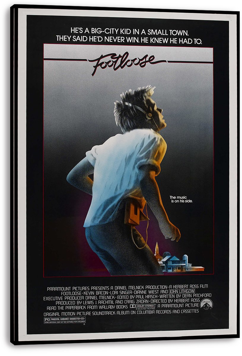 Footloose Movie Decorative Painting (paper and canvas) art poster printing print