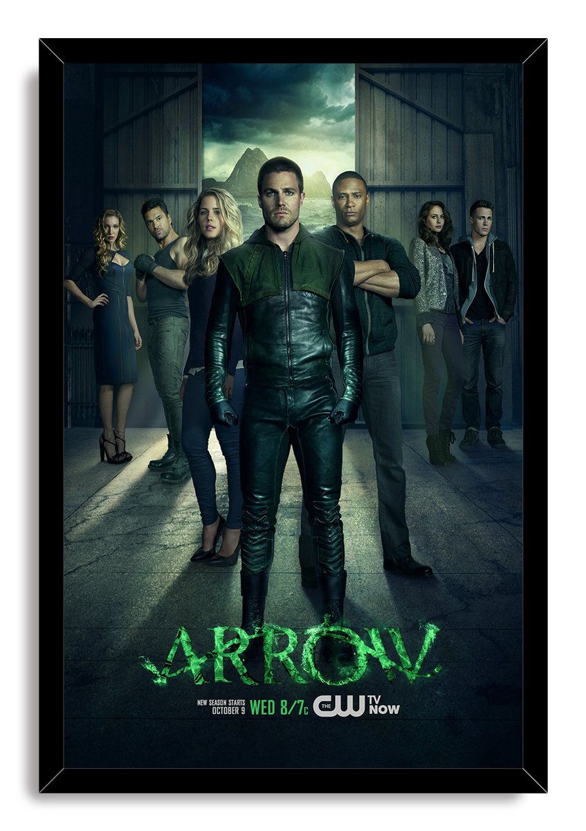 Arrow TV Series Cast Decorative Painting (paper and canvas) art poster printing print