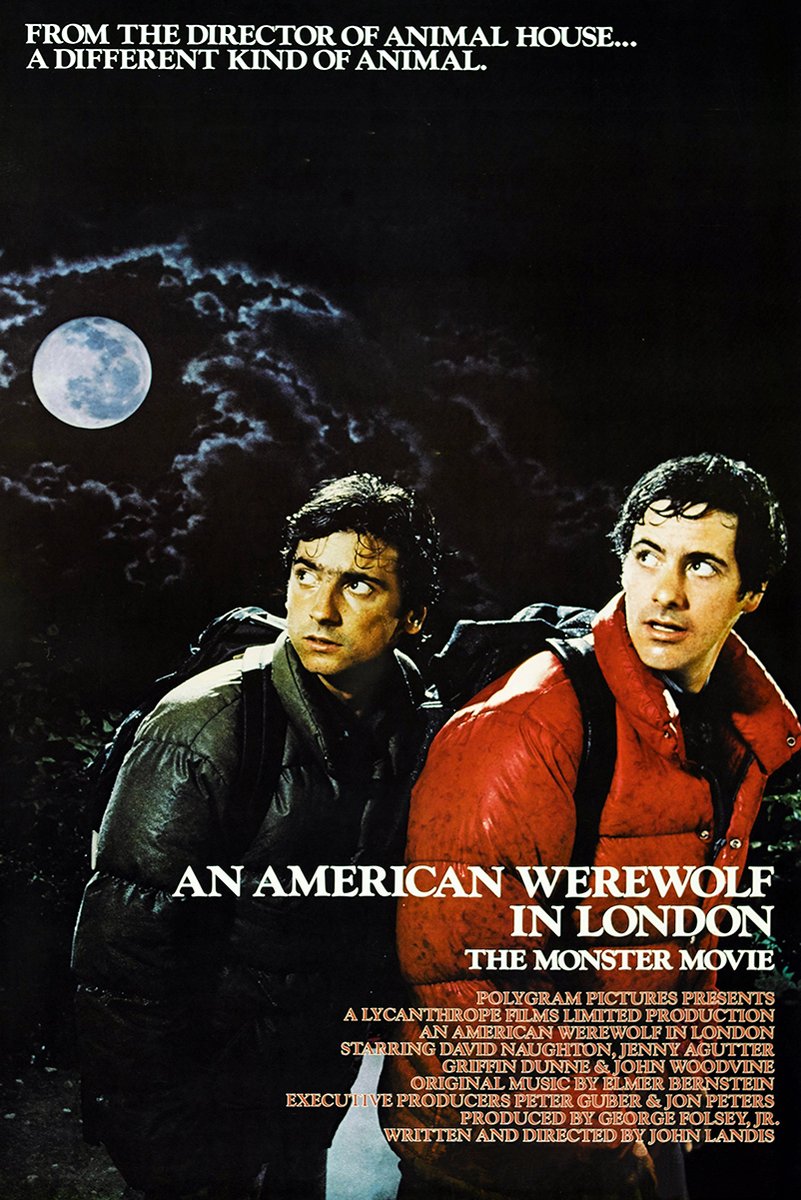 An American Werewolf in London Decorative Painting (paper and canvas) art poster printing print