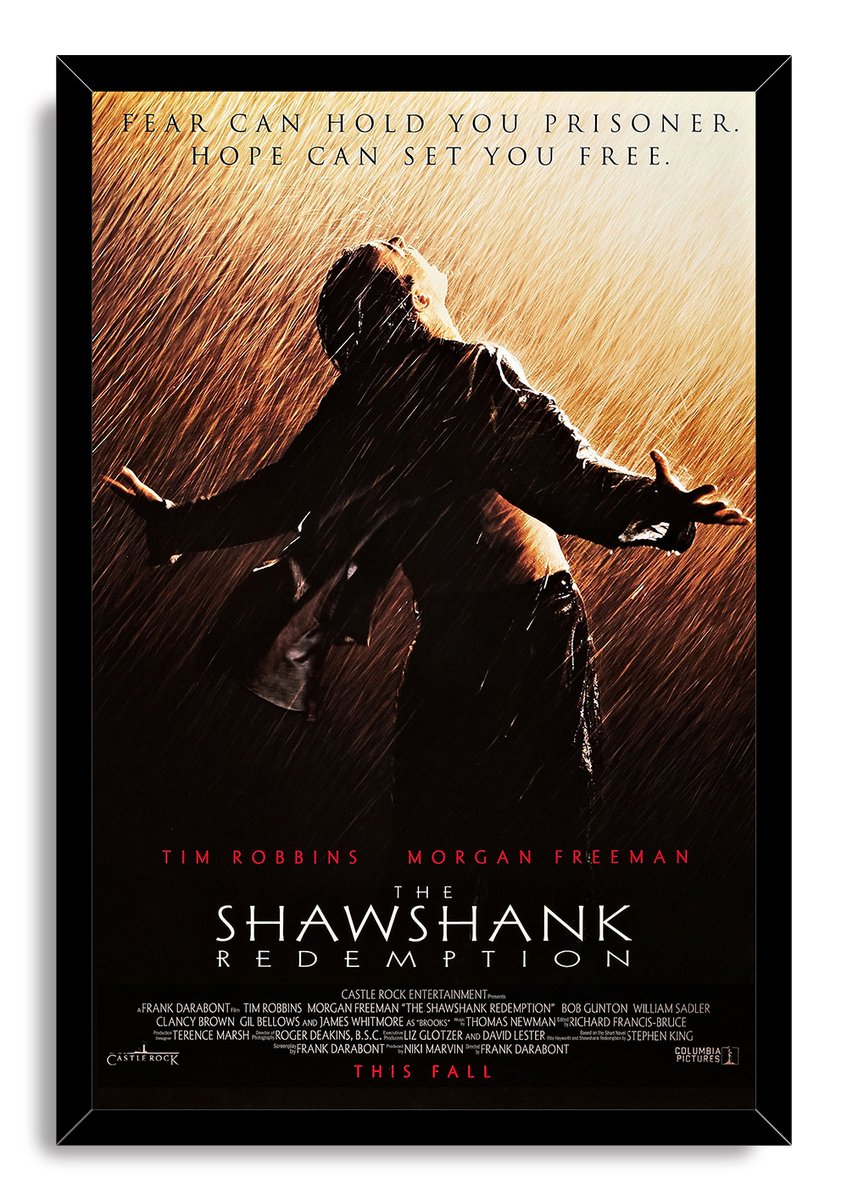 The Shawshank Redemption Decorative Painting (paper and canvas) art poster printing print
