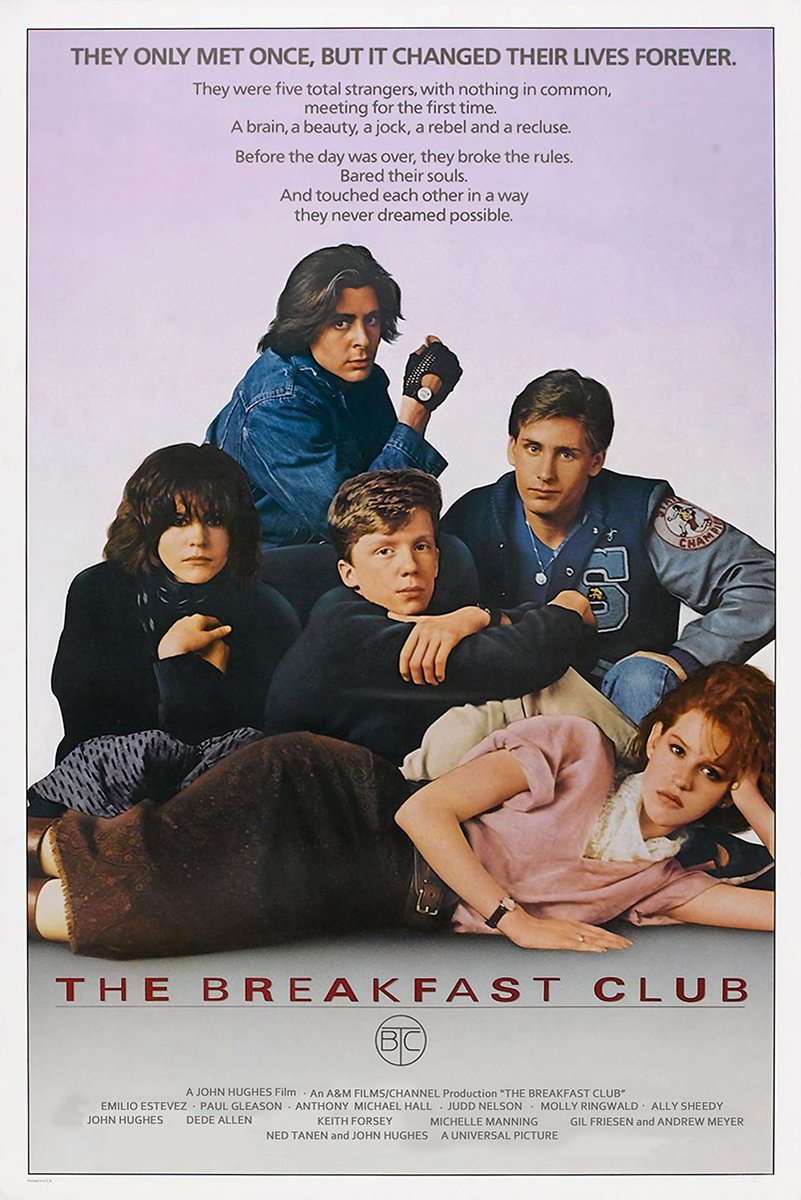 The Breakfast Club Decorative Painting (paper and canvas) art poster printing print