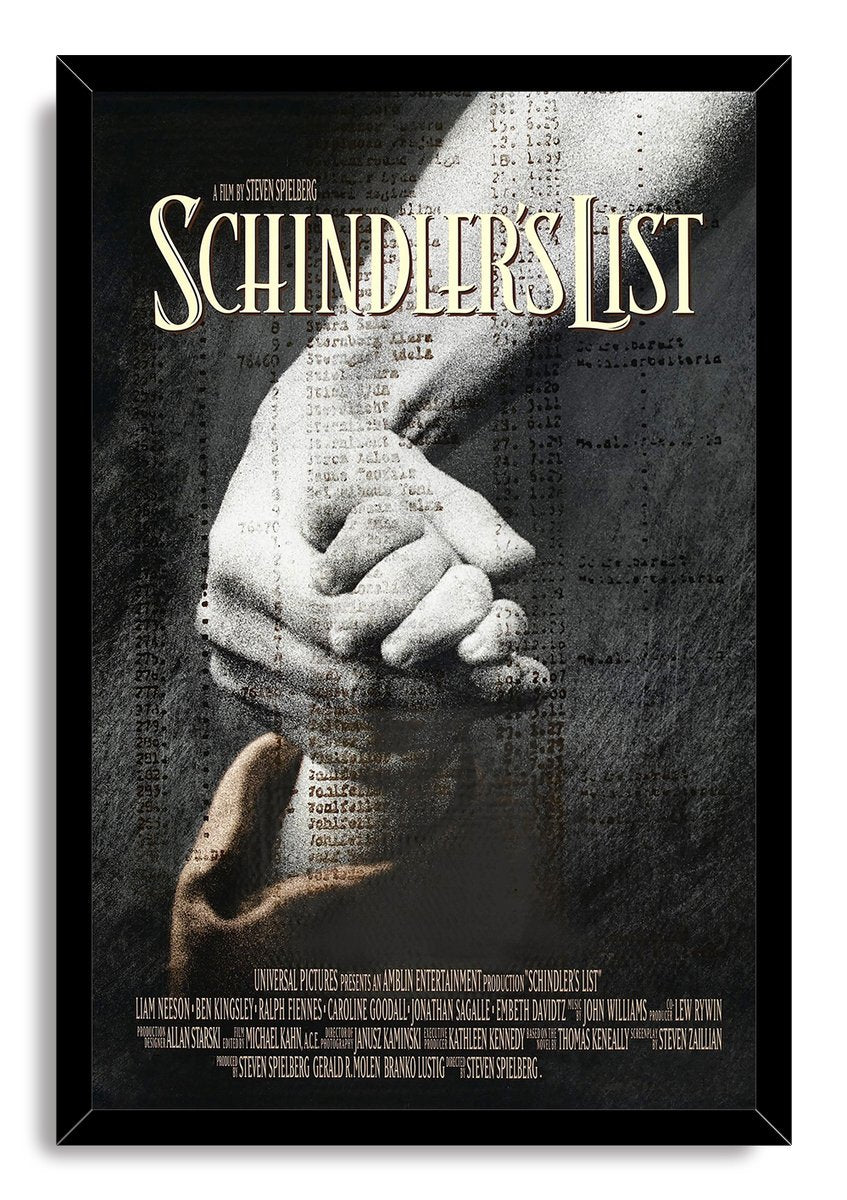 Schindler's List Decorative Painting (paper and canvas) art poster printing print