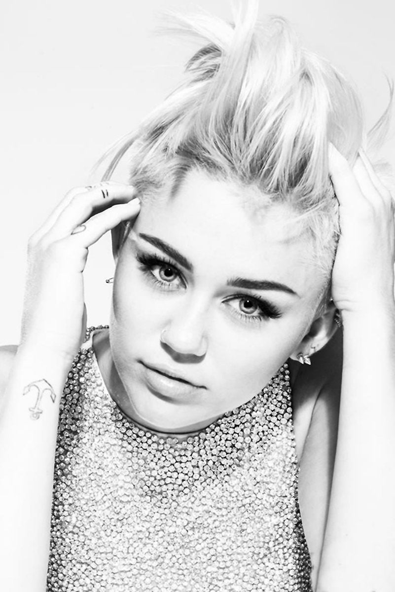 Miley Cyrus Decorative Painting (paper and canvas) art poster printing print