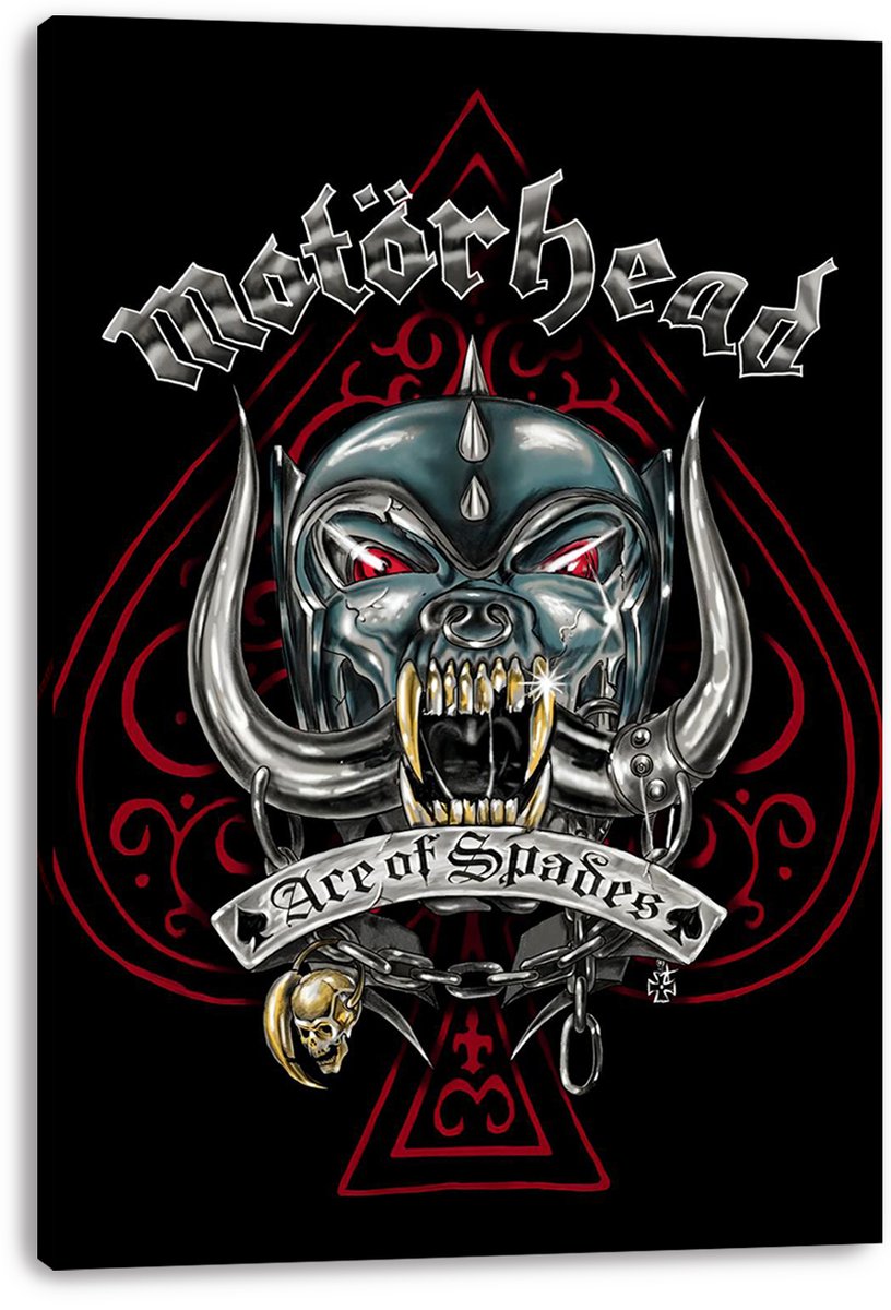 Motörhead Snaggletooth Ace of Spades Decorative Painting (paper and canvas) art poster printing print