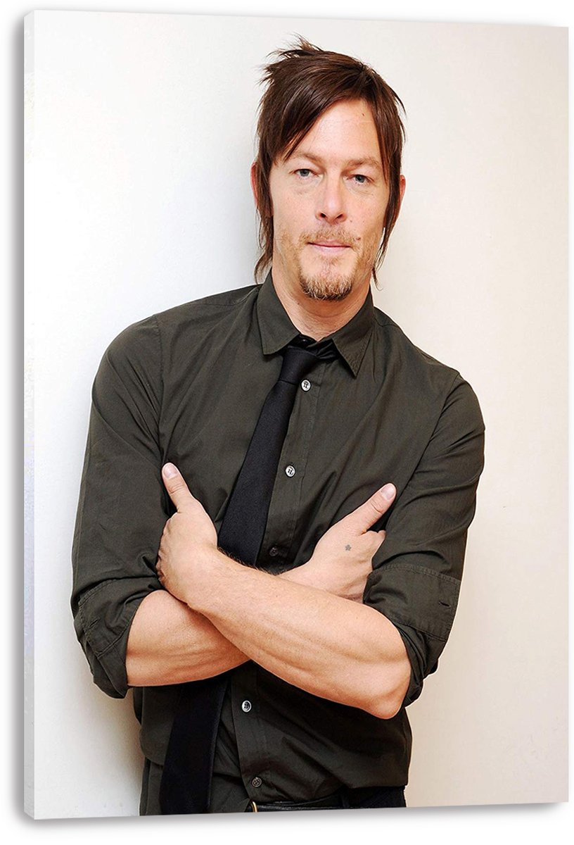 Norman Reedus Decorative Painting (paper and canvas) art poster printing print