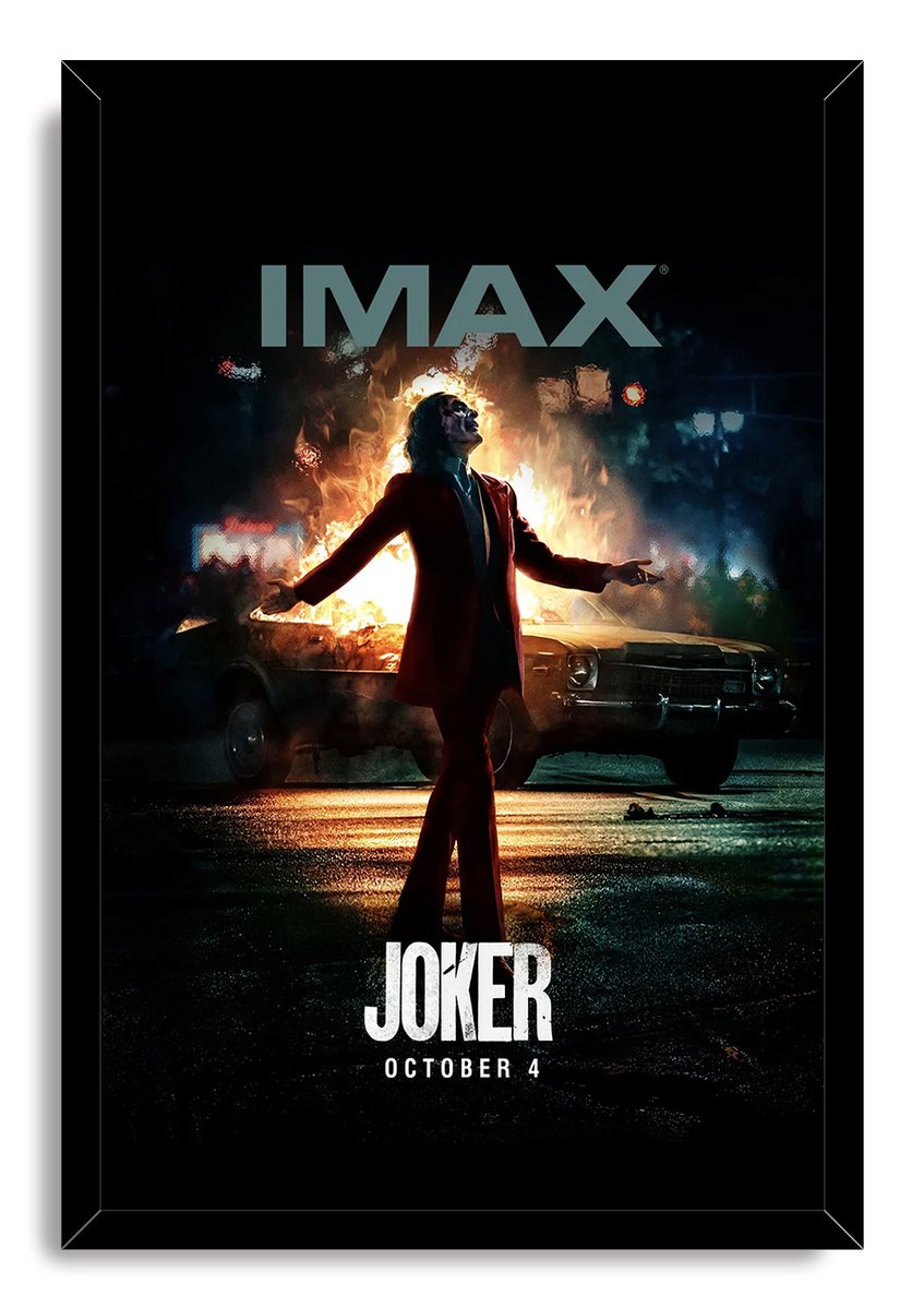 Joker Movie Iconic Scene Decorative Painting (paper and canvas) art poster printing print