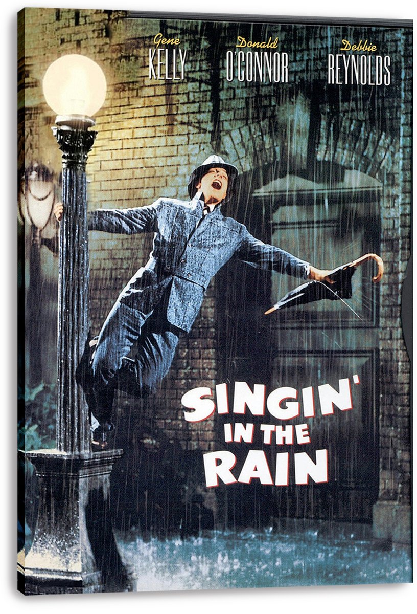 Gene Kelly Singin' in the Rain Decorative Painting (paper and canvas) art poster printing print