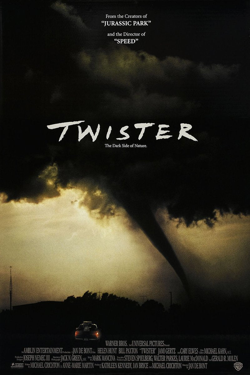 Twister Movie Tornado Decorative Painting (paper and canvas) art poster printing print