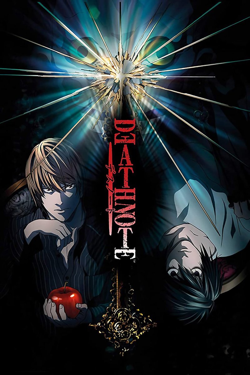 Death Note Light Yagami and L Lawliet Decorative Painting (paper and canvas) art poster printing print