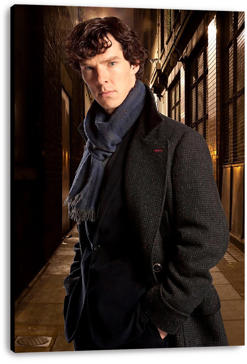 Sherlock Holmes Decorative Painting (paper and canvas) art poster printing print