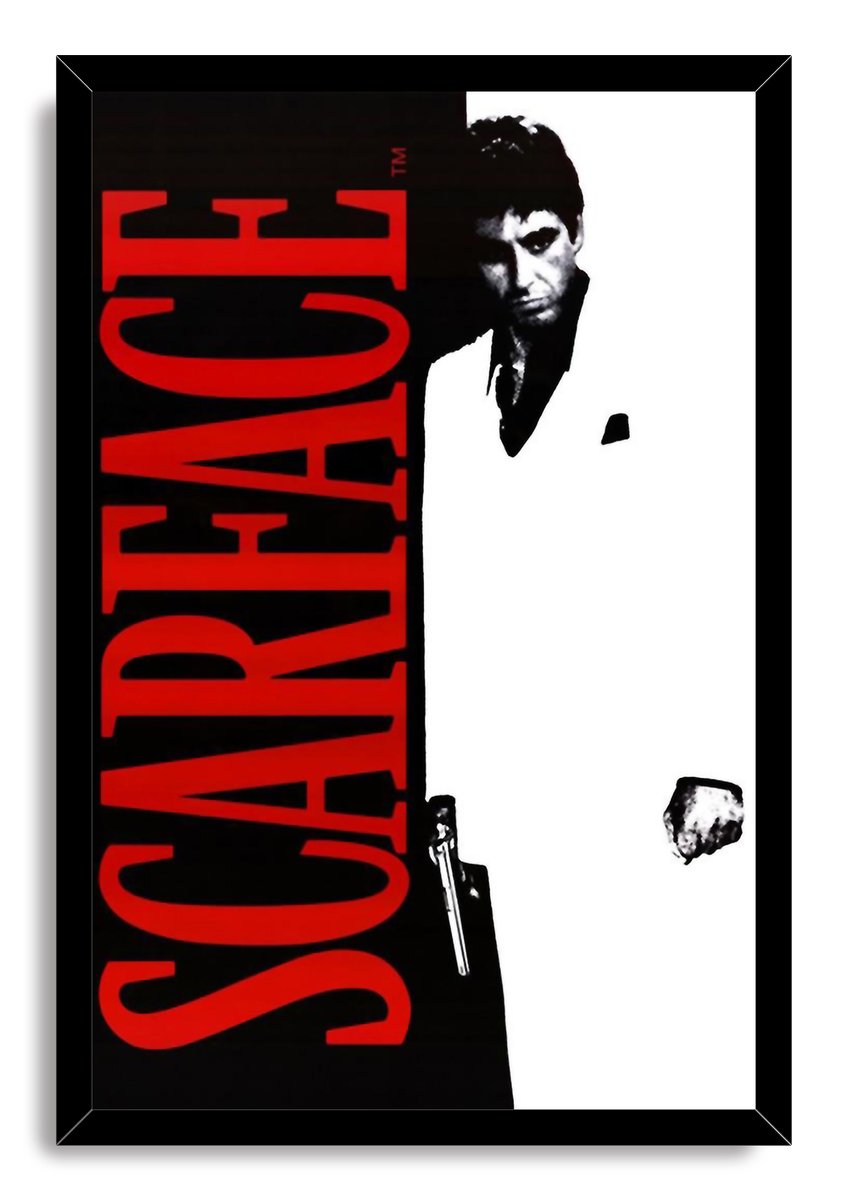 Tony Montana Scarface Decorative Painting (paper and canvas) art poster printing print