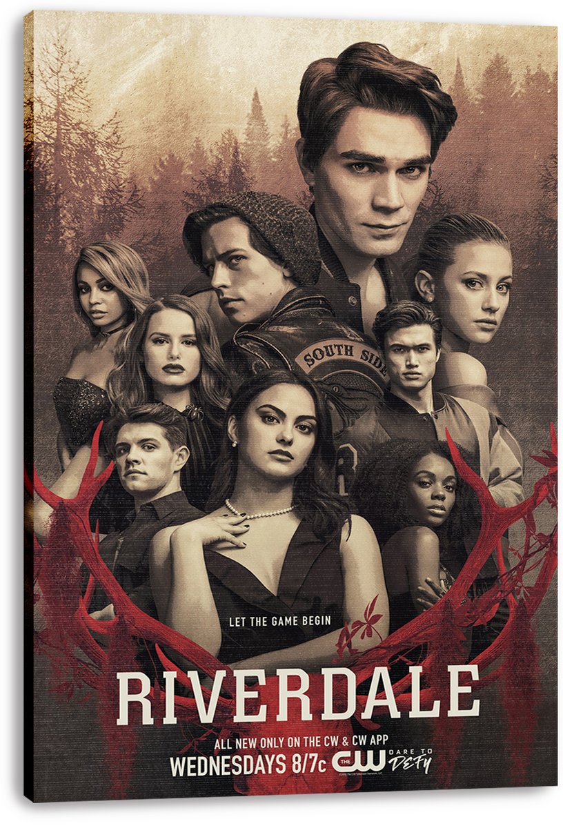 Riverdale Cast Decorative Painting (paper and canvas) art poster printing print