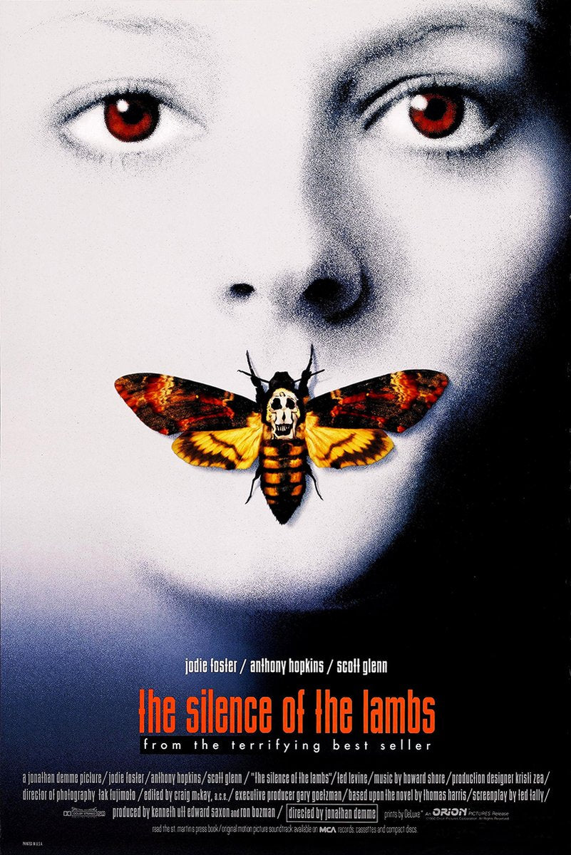 The Silence of the Lambs Movie Decorative Painting (paper and canvas) art poster printing print