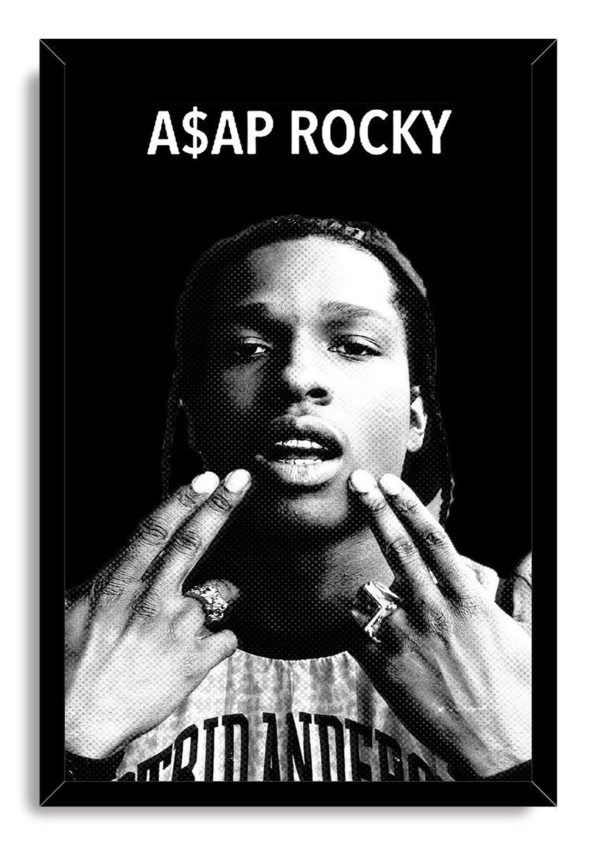 A$AP Rocky Decorative Painting (paper and canvas) art poster printing print