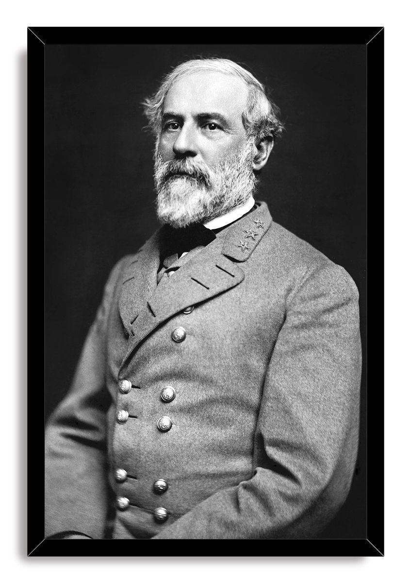 Robert E. Lee Decorative Painting (paper and canvas) art poster printing print