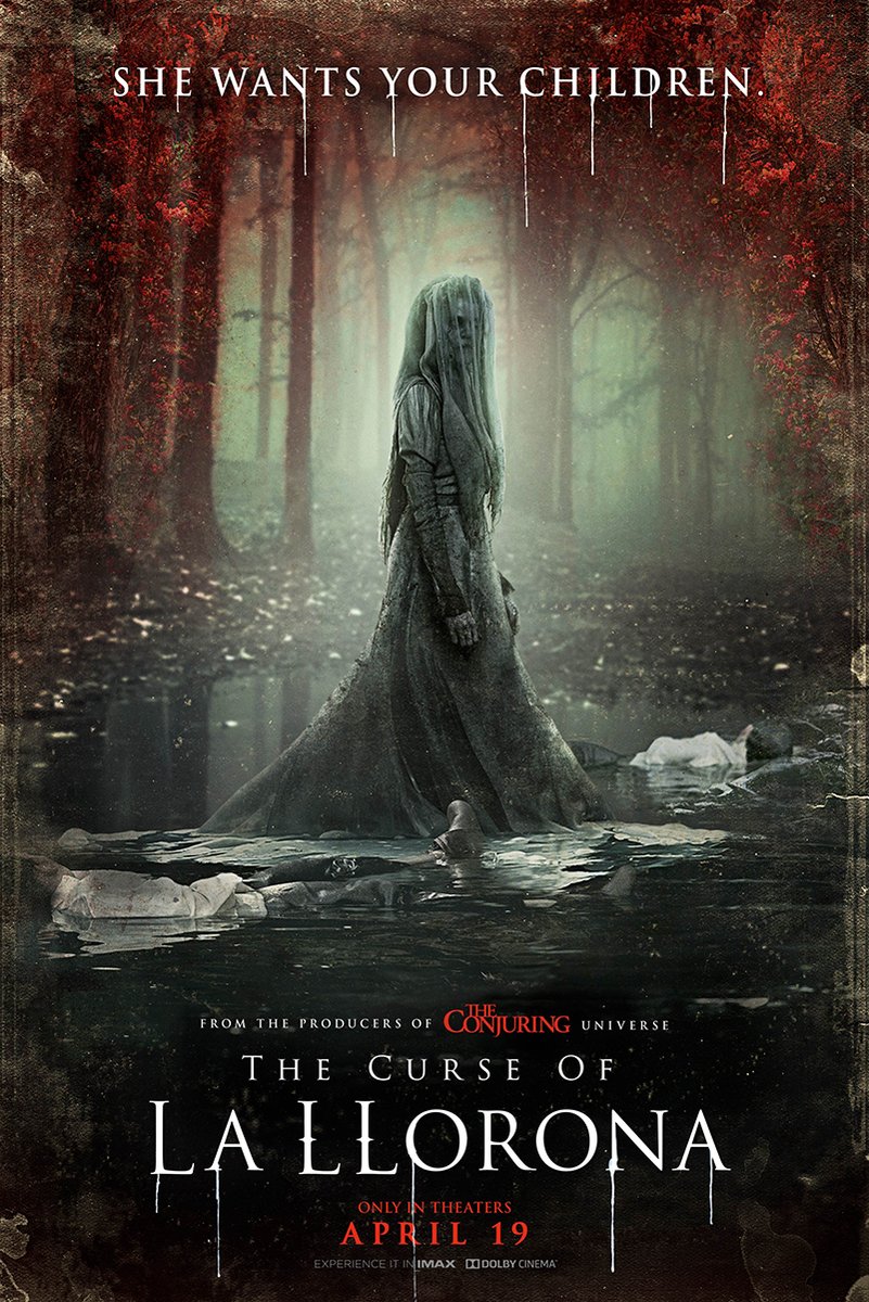 La Llorona Horror Movie Decorative Painting (paper and canvas) art poster printing print