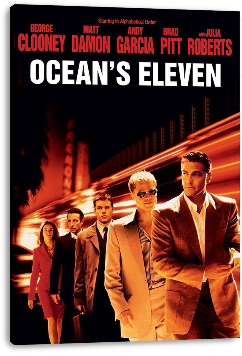 Ocean's Eleven Movie Poster Decorative Painting (paper and canvas) art poster printing print