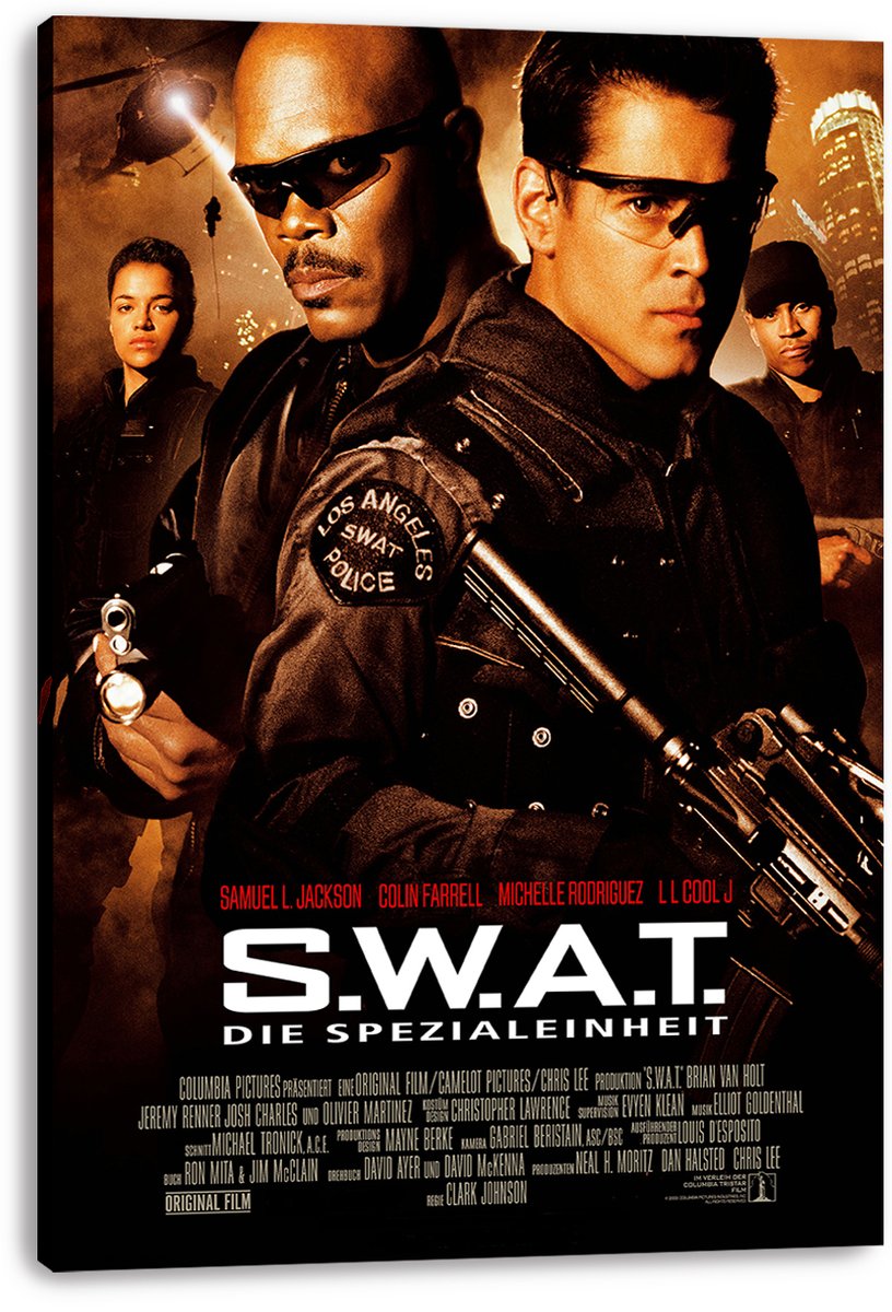 S.W.A.T. Movie Decorative Painting (paper and canvas) art poster printing print