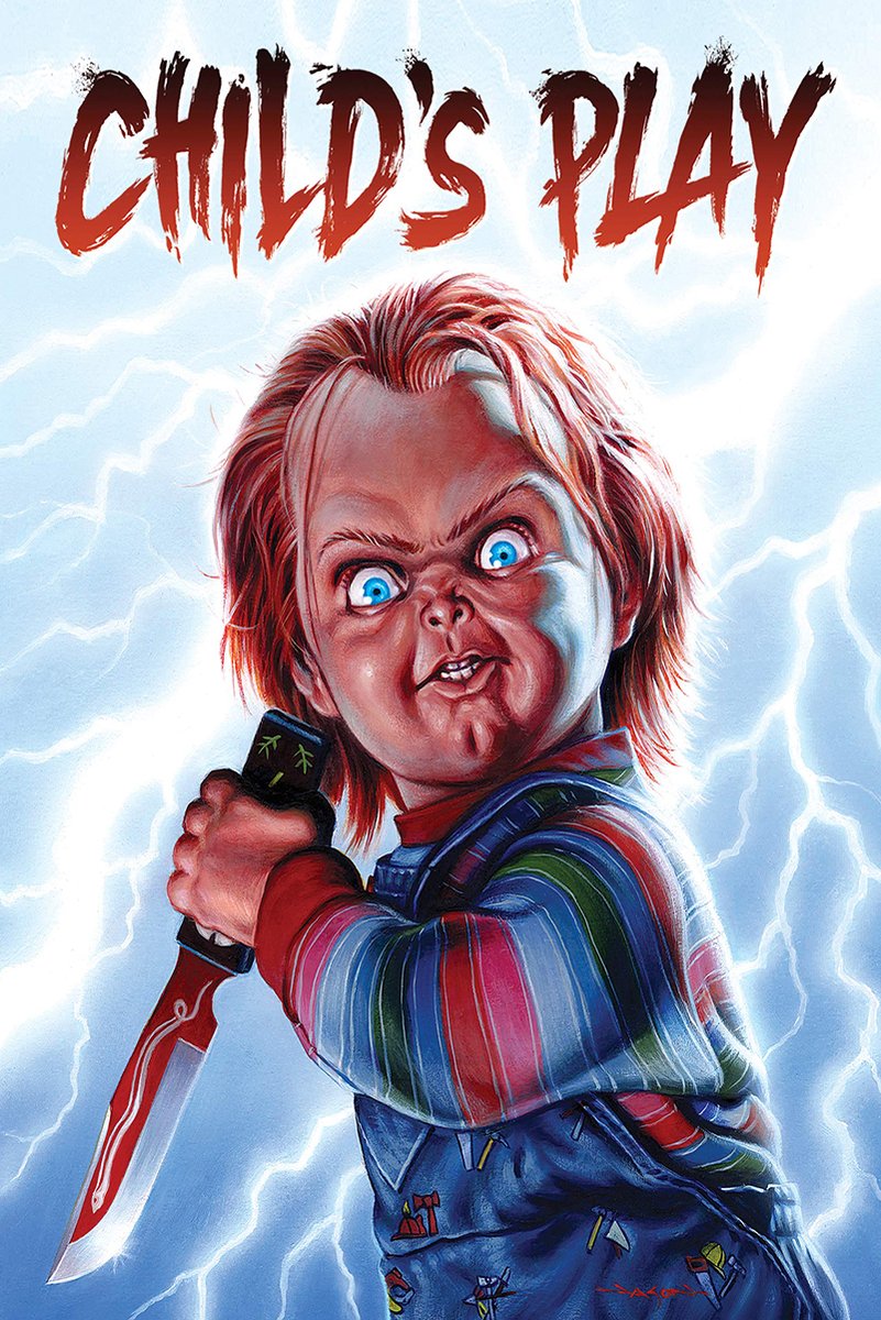 Chucky Child's Play Decorative Painting (paper and canvas) art poster printing print