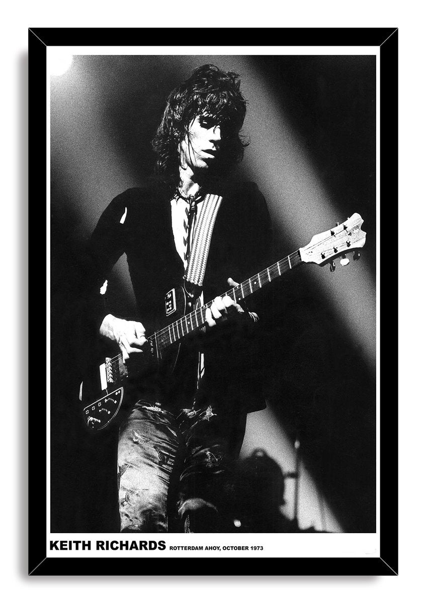 Keith Richards Live Performance Decorative Painting (paper and canvas) art poster printing print