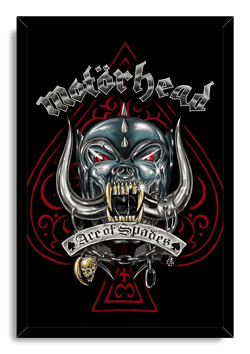 Motörhead Snaggletooth Ace of Spades Decorative Painting (paper and canvas) art poster printing print