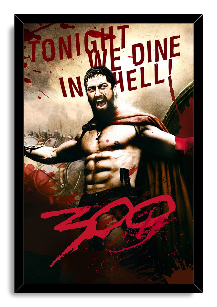300 Movie King Leonidas Decorative Painting (paper and canvas) art poster printing print