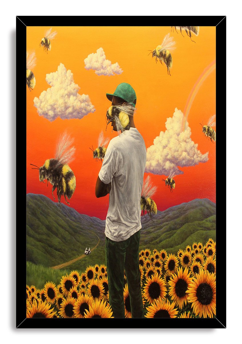 Tyler The Creator Flower Boy Album Art Decorative Painting (paper and canvas) art poster printing print