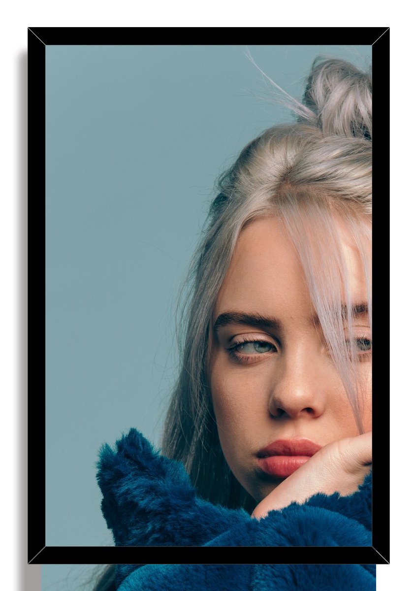 Billie Eilish Decorative Painting (paper and canvas) art poster printing print