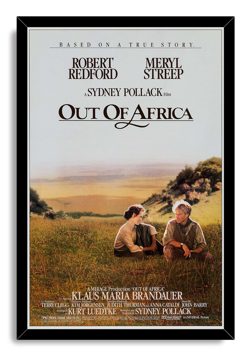 Out Of Africa Robert Redford Meryl Streep Decorative Painting (paper and canvas) art poster printing print