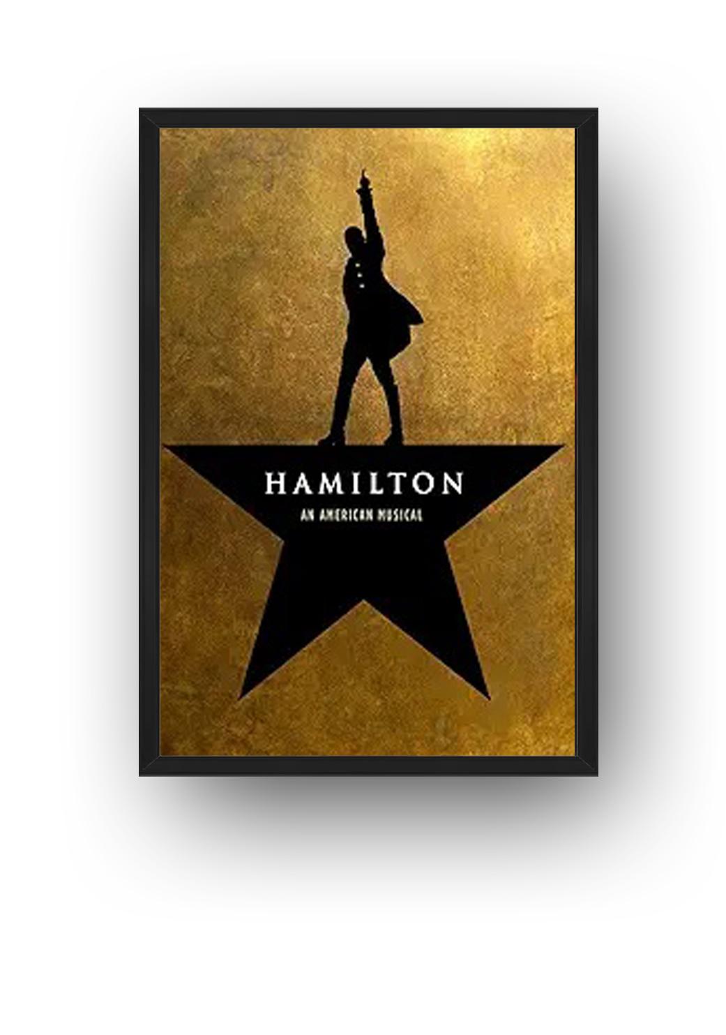 Hamilton American Musical Broadway Art Poster (Paper and Canvas) Art Poster Printing Print